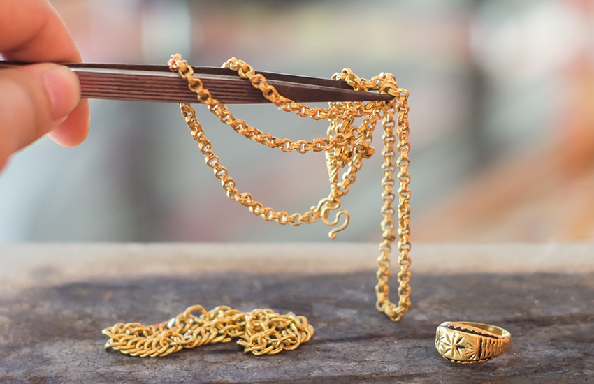 La XRF portable pour reconnaître le plaqué or