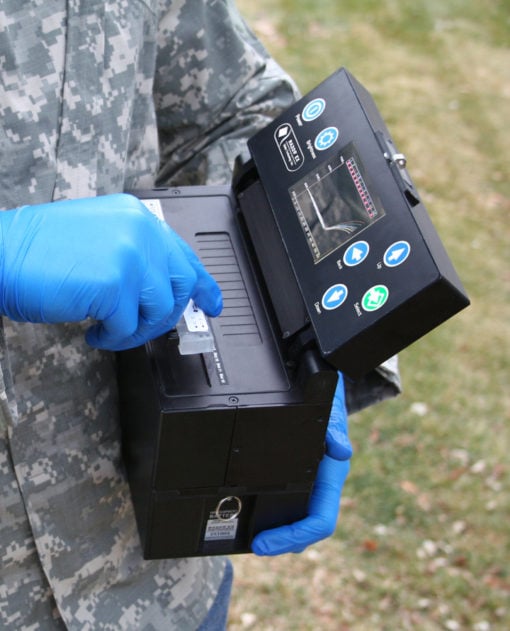 Analyseur PCR portable Razor MK II pour l'identification des menaces biologiques