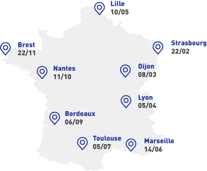 roadshow 2022 map