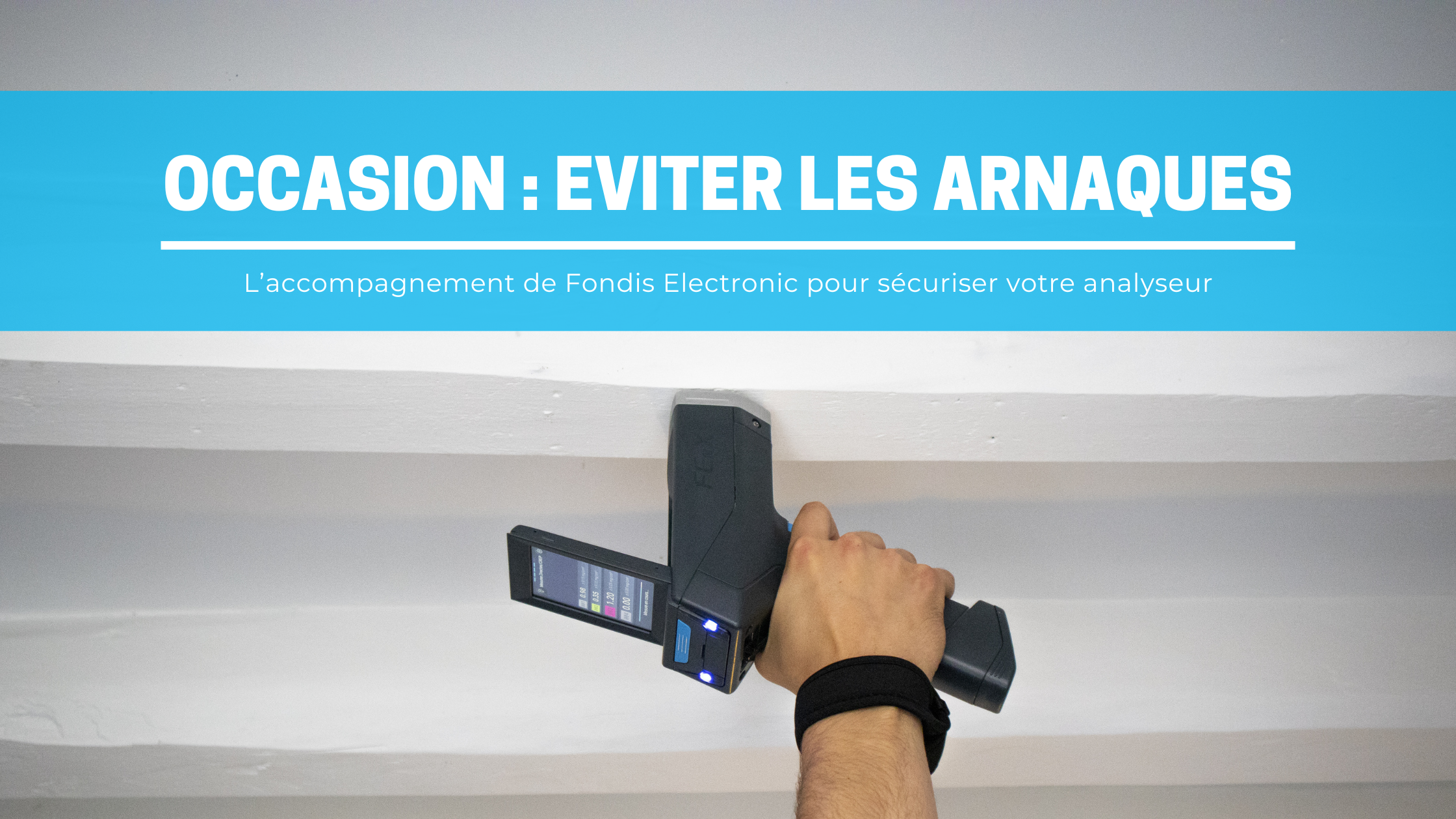 Spectromètre XRF portable d'occasion et analyseur plomb Fondis